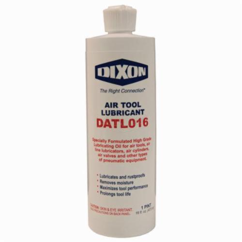 Air Tool Lubricant, 1 pt, 18.9 to 24.2 sq-mm/s, Liquid, Composition: Distillate (Petroleum), Hydrotreated Heavy Paraffinic, Yellow, 197.8 °C Flash