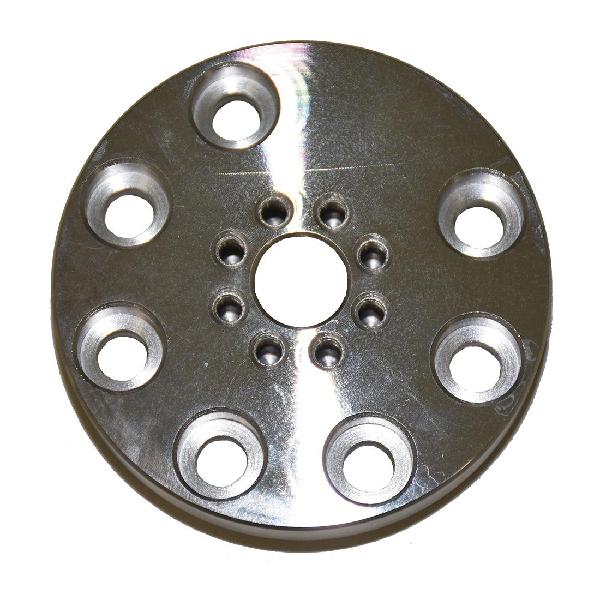Adapter, For Use With: RPS16 Model ISO-9409 Pinion, Specifications: 31.5 mm Female x 20 mm Male Pilot, Nickel Plated, 65 mm Dia