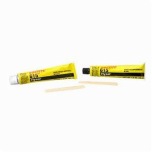Structural Adhesive, 2-Part High Performance Fast Cure, Series: Hysol® EA 615™, Kit Container, 3.2 oz Container, Epoxy Base, Blue/White, 1:1 Mixing Ratio, <lt/>0.1 % VOC, For Use On: Metal and Plastic