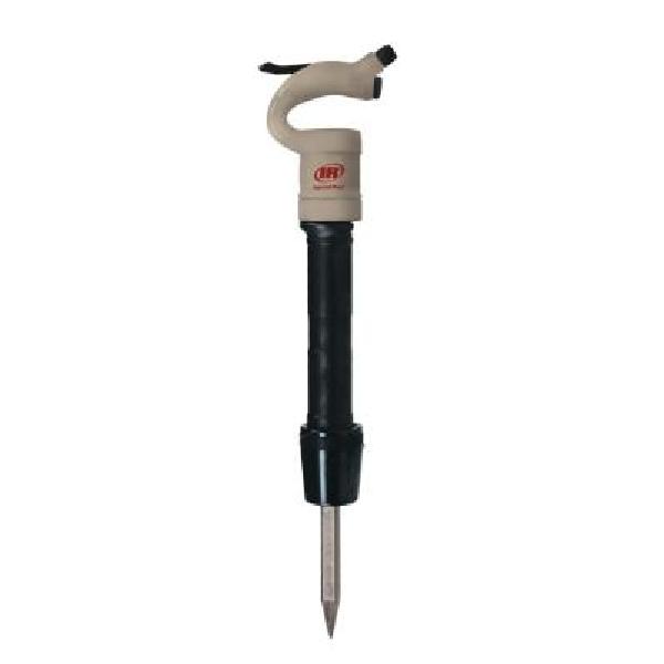 Rivet Buster, Bare Tool Tool/Kit, Series: 11001, 27 mm Bore Dia, 800 bpm, 11 in Stroke, 45 cfm, 3/8 in Air Inlet, 1/2 in Minimum Hose Size, Swan Neck, Grooved Barrel with Lock Spring Retainer Style, 24-1/2 in L
