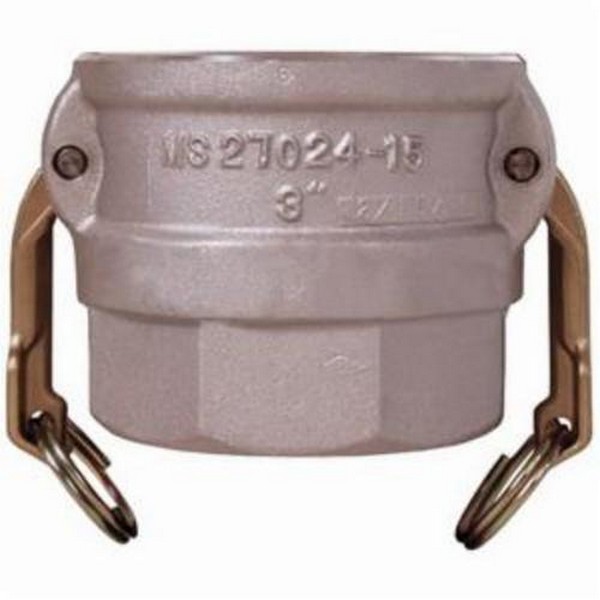 Cam & Groove Coupling, Type DW, Fitting/Connector Type: Coupling, 1 Inch Nominal, Socket Weld x SCH 40 Pipe, 250 psi, 70 °F, 356T6 Aluminum