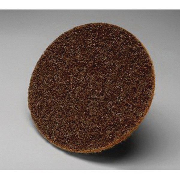 Non-Woven Abrasive Quick-Change Disc, Type TR Attachment, 4 Inch Diameter Disc, Aluminum Oxide Abrasive, Coarse Grade