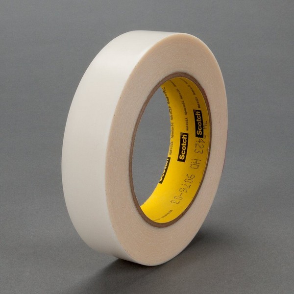 Film Tape, Series: 5423, 18 yd Length, 1 Inch Width, 11.7 mil Thickness, Transparent, Rubber Adhesive, UHMWP Backing, 26 in-oz Adhesion Strength, 55 in-lb Tensile Strength, 225 °F Maximum Operating, -30 °F Minimum Operating