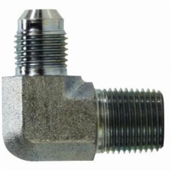Hydraulic Elbow, 1-5/16-12 x 1 Inch Nominal, 37° SAE Male JIC Flare x MNPT, 90°, 3000 psi, Steel