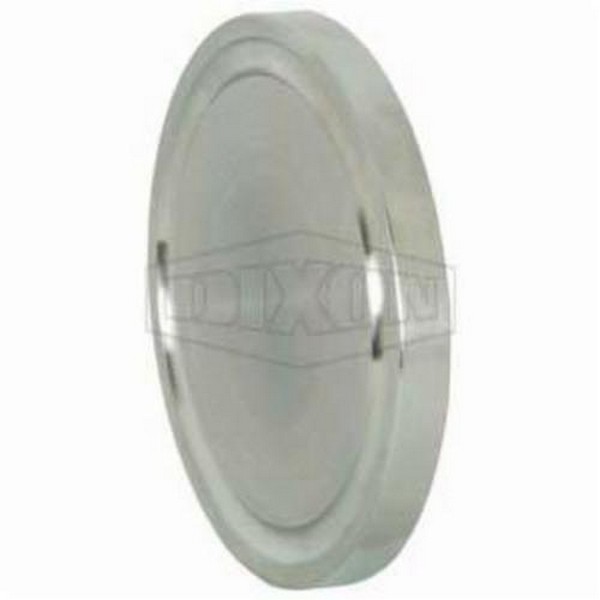 Solid End Cap, Fitting/Connector Type: Cap, 1 Inch Nominal Size, Q-Line, 0.313 Inch Thickness, 304 Stainless Steel, Domestic