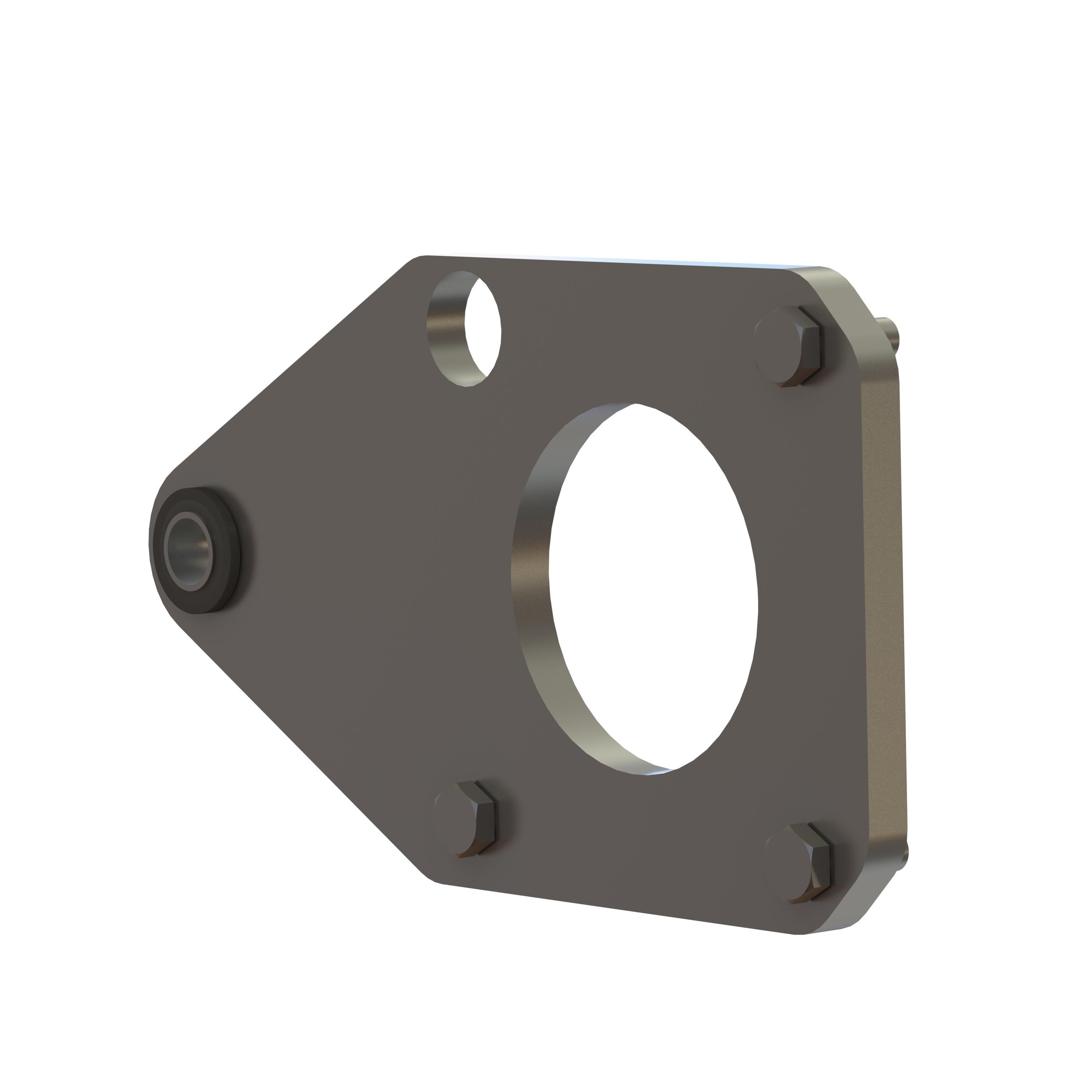 Torque Plate Kit, For Use With: HERA® Model SSHERA45 Stainless Steel Helical-Hypoid Reducer and Gear Drive, Stainless Steel