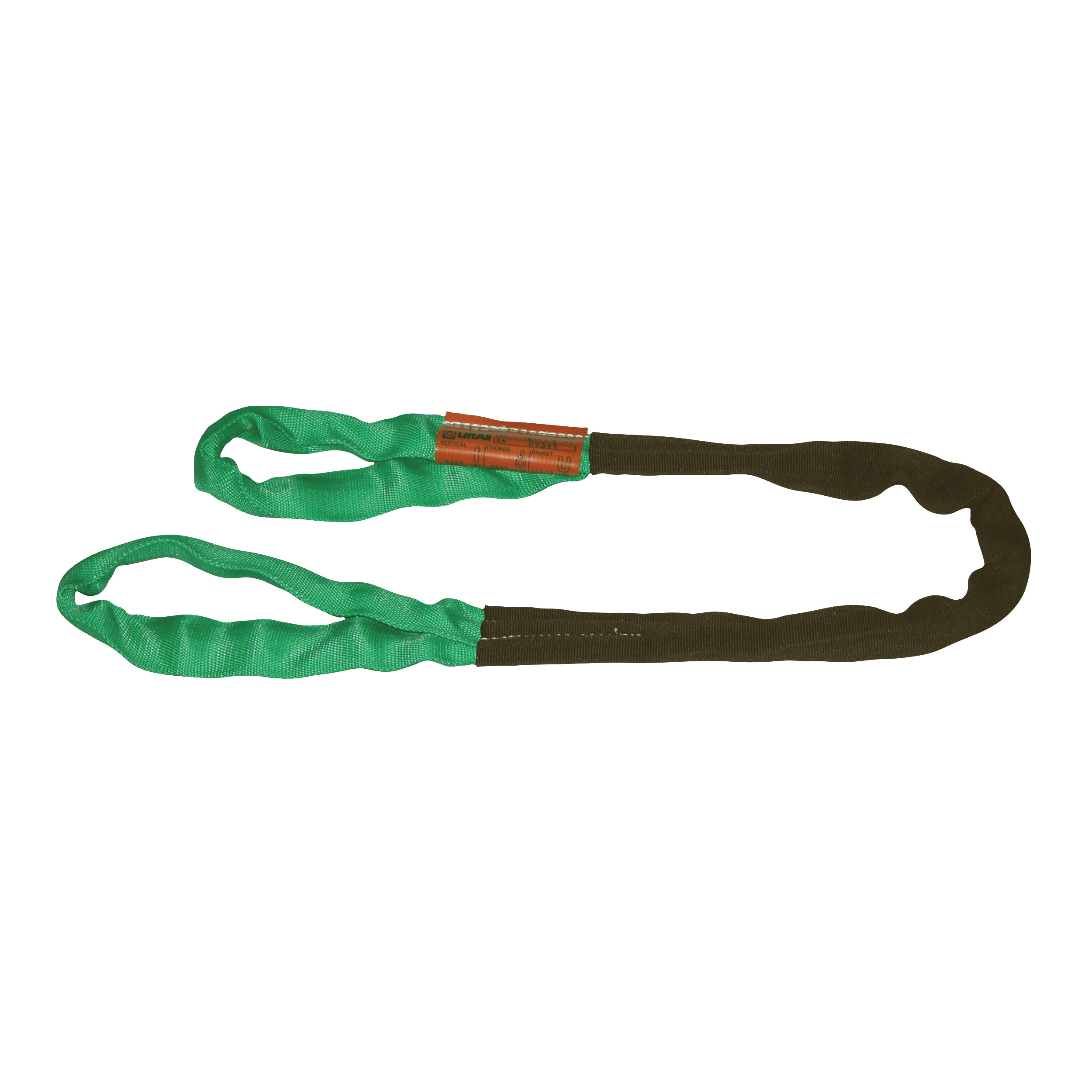 EE60X6 GREEN EYE & EYE 6FT TUFLEX POLY ROUNDSLING LIFTALL