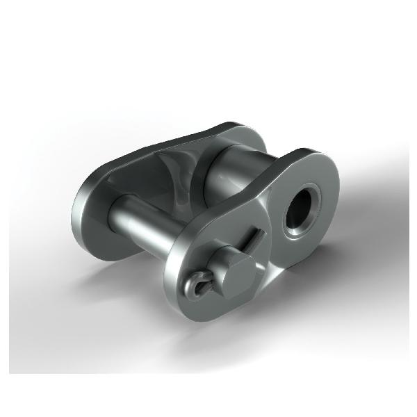 Spring Clip Offset Link, 1-1/4 Inch Pitch, 100 Chain, Carbon Steel
