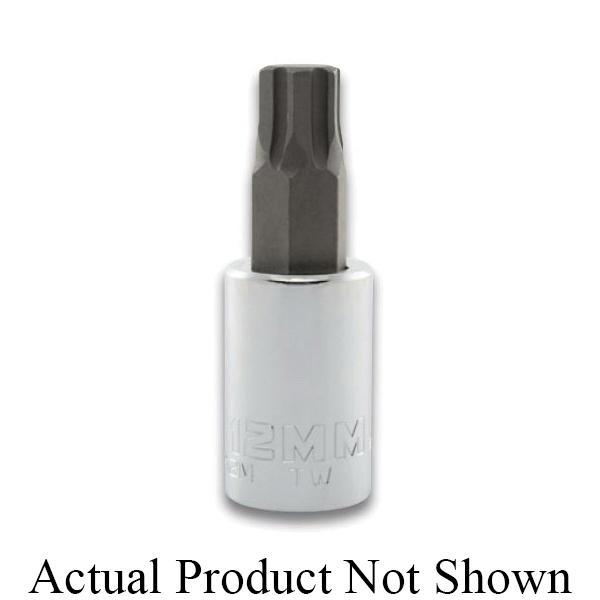 Hex Bit Socket, Advanced, Impact Rated: No, Measurement System: Imperial, Hex Drive, 1/2 in Drive, 3/8 in Bit, 1-17/64 in Bit Length, 55/64 in Drive End Width, 2-3/4 in Overall Length, Tether Capable: No, Specifications Met: ANSI Specified, Alloy Ste