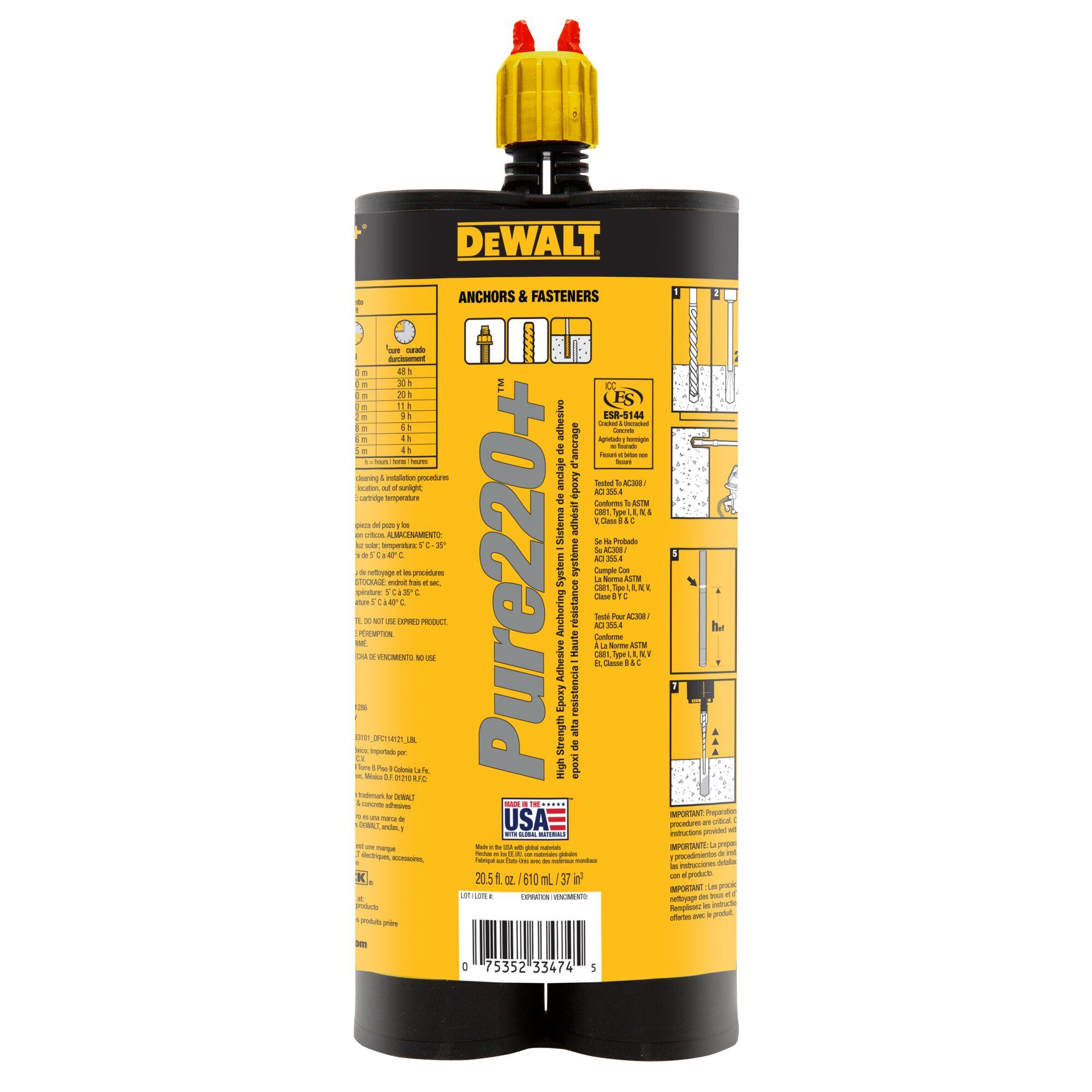 Cartridge, Dual, Specifications: 20.5 oz, Black, 5 in W x 1 in L Dimensions