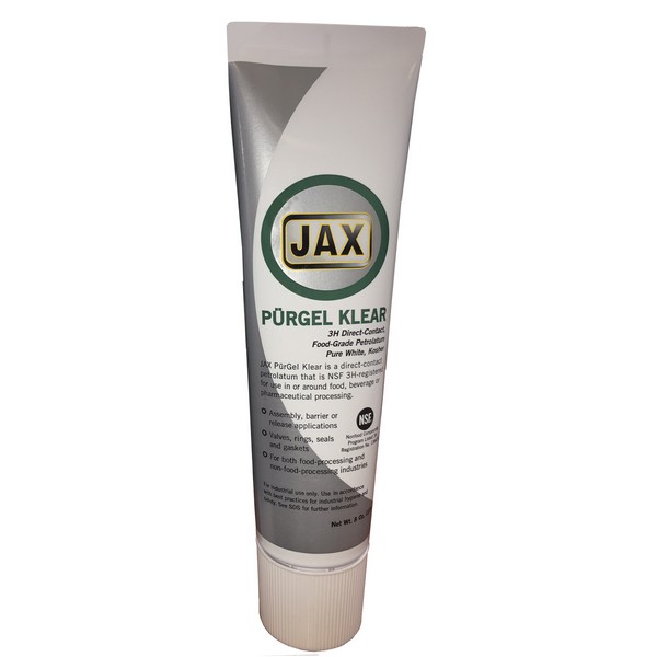 Petrolatum Gel, NSF 3H Rated, Clear, 8 oz Tube