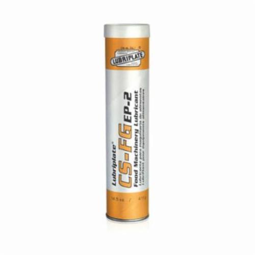 Multi-Purpose Grease, High Performance, Series: CS-FG EP-2, Cartridge, 15.5 oz, Mineral Base, Composition: White Mineral Oil, Zinc Oxide, Solid, White, -45 to 450 F, 105 cSt at 104 F Viscosity, Flammability: 0, Grade NLGI 2