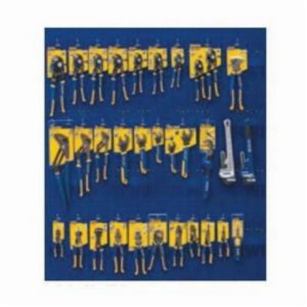 Groovelock Plier and Wrench Plan-O-Gram, 64 Piece, Plan-O-Gram Tool Storage Type, Yes Tool Storage Included, Steel, Blue, 4 ft H x 4 ft W