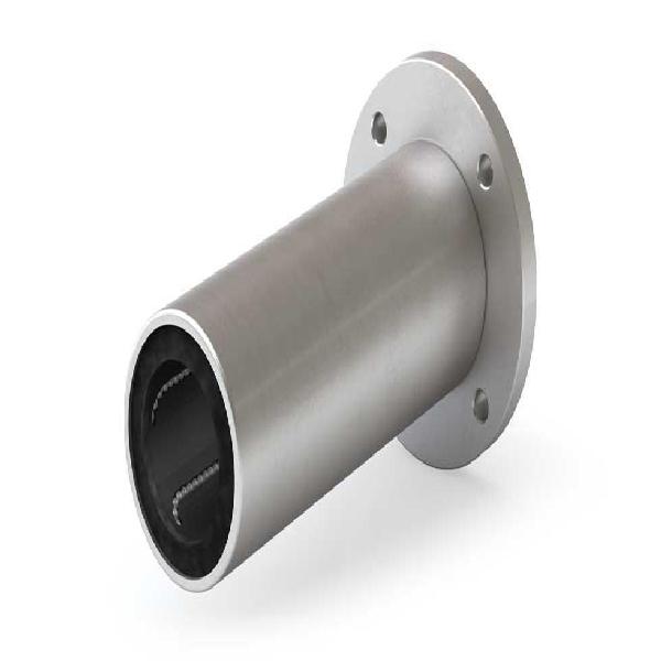 Ball Bearing, Round Flange, Series: EPF, 25 mm Bore, 40 mm OD, 2.28 in Width, 62 mm Diameter Flange, 980 N Dynamic, 1570 N Static Load, Steel/Polymer Bearing