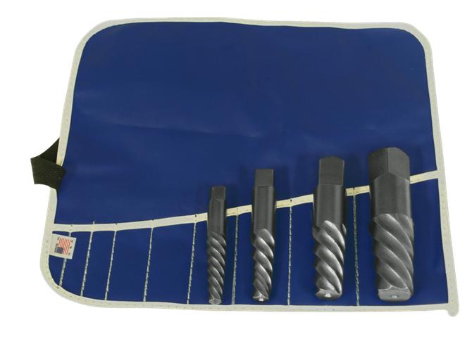 HD Screw Extractor Set, Series: 192, 4 Piece