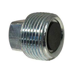 Magnetic Drain Plug, 3/8-18 Nominal, NPT, Steel, 0.805 to 0.86 Inch Length