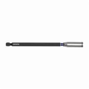 Bit Holder, Impact Magnetic Standard, 1/4 in Drive, Hex Drive, 1/4 in Shank, 1/4 in Hex, 3 in Overall Length, Steel, Black Oxide