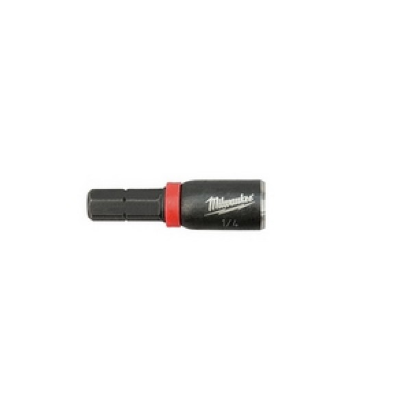 Nut Driver, Impact Duty Magnetic, 1/4 in Drive, 8 mm Hex, 2-9/16 in Overall Length, 0.489 in Diameter, 0.489 in Opening Depth, Proprietary Steel