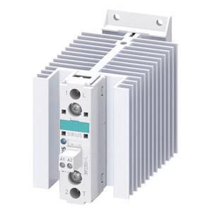 Solid State Contactor, 1-Phase Instantaneous Switching, Series: 3RF, 24 VDC Coil, 50 A Maximum Load, 1 Pole, 50/60 Hz, 1NO, Screw Terminal, IP20, -25 to 60 °C Operating, DIN Rail Mount, 100 mm H x 67.5 mm W x 142 mm D