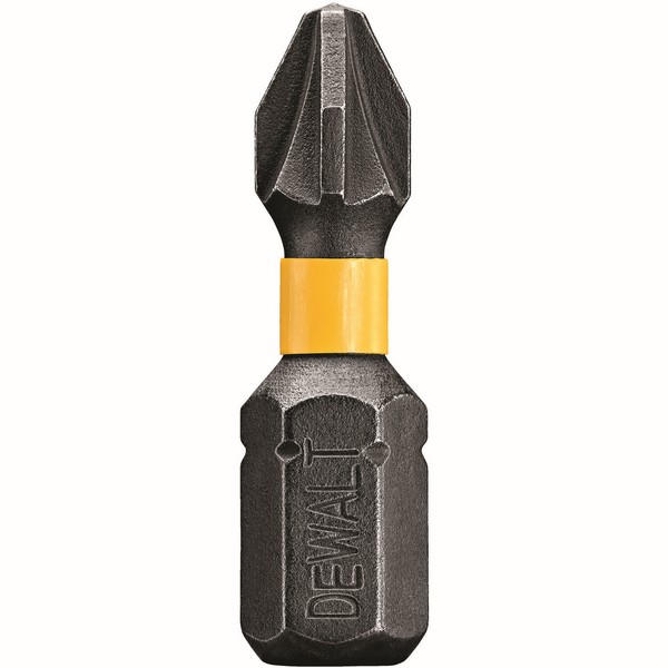 Insert Bit, #2 Point, POZIDRIV® Point, 1 in Overall Length, Hex Shank, 1/4 in Shank, S2 Modified Steel