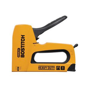 Staple Gun, Heavy Duty, Narrow Crown Staple, 3/8 Inch Crown Width, 1/4 Inch Leg Length, Type of Power: Manual, Aluminum, Galvanized, Gray