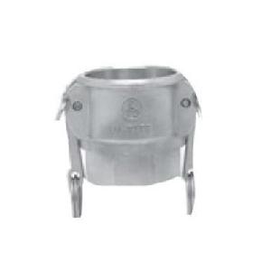 Utility Cam and Groove Coupler, Coupling Fitting/Connector, 3/4 in Nominal, Female Coupler x FNPT End Style, 250 psi Pressure, Aluminum