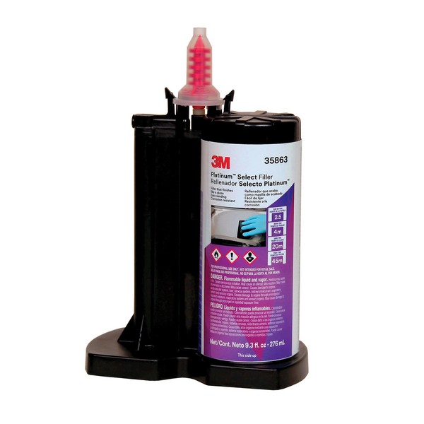 Premium Body Select Filler, 9.33 fl-oz Container, Cartridge Container, Lavender, Paste Form