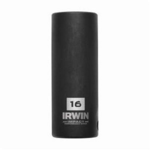 Socket, Deep Length Well, Series, Yes Impact Rated, Measurement System, Square Drive, Drive Size, in 3/8, Socket Size, mm 16, 63 Overall Length, Opening Depth mm, mm 24, 24 Drive End Width, Socket End Width mm, mm 24, Number of Points, Bolt Clearance