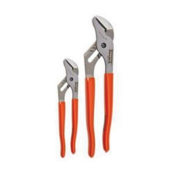 Plier Set, Series: XL Series, Groove Joint Pliers, 2 Piece, Specifications Met: ASME B107.23-2004, Steel, Red Handle