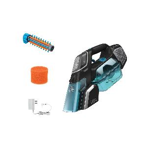 Spill and Spot Cleaner, Cordless Portable, 0.06 gal Tank, Rotating Brush, 6 Inch Width x 17 Inch Depth x 8-1/4 Inch Height Dimensions