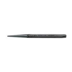 Center Punch, 1/4 in Tip, Parabolic, Steel Tip, 4-1/4 in Overall Length