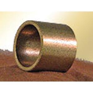 Plain Sleeve Bearing, 1 Inch Bore, 1-3/8 Inch Outside Diameter, 2-1/2 Inch Width, 10 to 220 °F, 2000 PSI Maximum, 1200 sfpm Maximum Velocity, 50000 Maximum PV, Sintered Bronze Bearing, Powder Coated