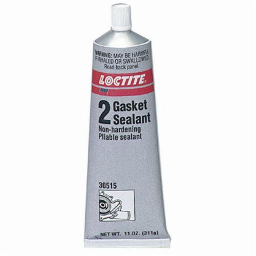 Gasket Sealant, Flexible Cure Slow Dry, Tube Container, 7 oz Container, Solvent Chemical Type, 4 hr Drying, Black, -65 to 400 deg F, 1.55 Specific Gravity, 0.003 VOC, Cork, Metal, Plastic and Rubber Adheres to
