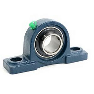 Bearing, 2 in Bore, 6.7 in Bolt Center-to-Center Length, 2.5 in Base to Bore Centerline, 8.62 in Overall Length, 2.5 in Overall Width, 4.96 in Overall Height, 2-Bolt Mounting, 2.37 in Base Width, Single Lip Contact Seal, Expansion, 2000 lb Load, Cast Iron