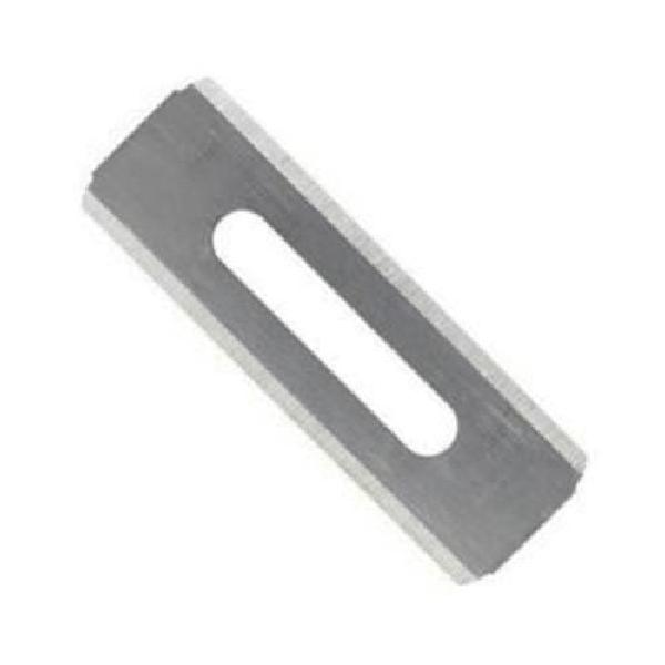 Carpet Blade, 0.015 in Thickness, 4 Points, Blunt Point/Straight Edge Blade Design, 2-1/4 in Blade Length, Carbon Steel, 3/4 in Blade Width, Compatible With: 5C946 Utility Knives