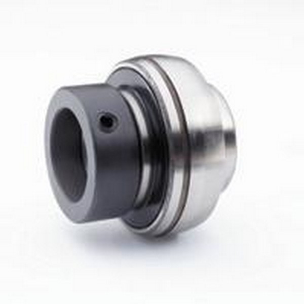Light Duty Ball Bearing Insert, 35 mm Inside Diameter, 72 mm Outside Diameter, 17 mm Inner Ring Width, Eccentric Collar, Relubricatable