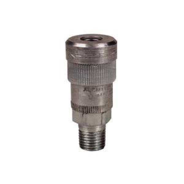 Air Coupler, Standard Duty, For Use With: Filters, Lubricators, Regulators, 1/4 in MNPT