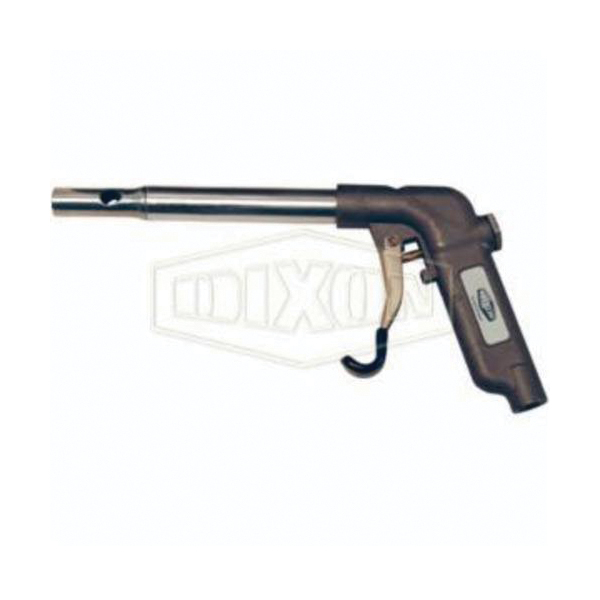 Blow Gun, Heavy Duty High Volume, Bare Tool, 150 psi Working, 1/4 Inch, Aluminum, Domestic