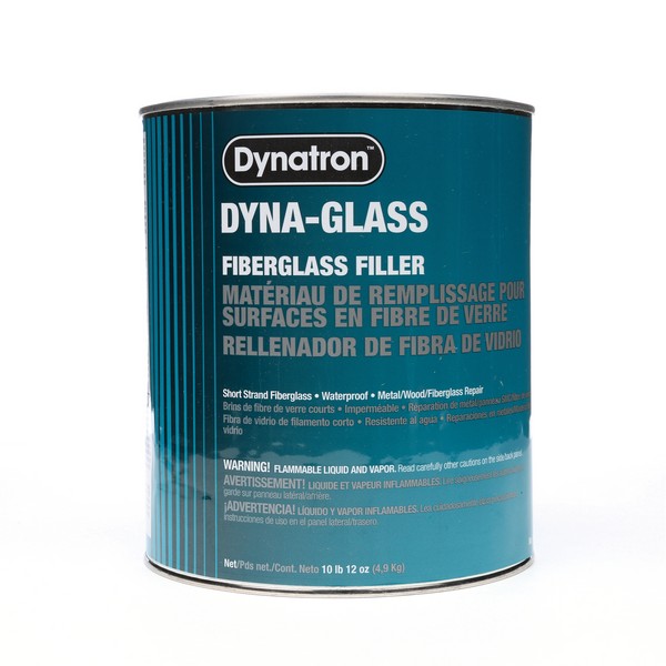 Reinforced Filler, 2-Component 2-Part Short Strand, Series: Dyna-Glass™, 1 gal Container, Can Container
