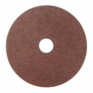 Coated Abrasive Disc, Fast Cut Value Line, 5 in Disc Dia, 7/8 in Center Hole, 50 Grit, Coarse Grade, White Aluminum Oxide Abrasive, Resin Fiber Backing, Arbor Attachment, Applicable Materials: Carbon Steel, Iron, Plastic, Wood and Fiberglass, 10000 R