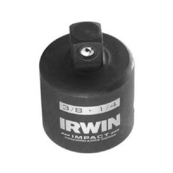 Reducing Socket Adapter, Yes Impact Rated, Measurement System: Imperial, Square Drive, 1/4 in Male Drive, 3/8 in Female Drive, Female x Male Adapter Style, Chrome Molybdenum Steel