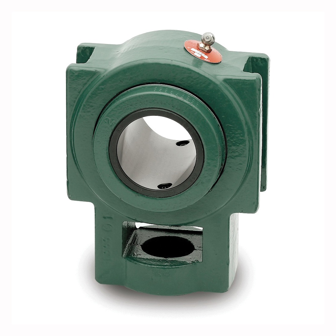 Top Angle Take-Up Roller Bearing, Non-Expansion Type E-Xtra, Series: 315, 4 Inch Bore, 11 Inch Length, 6-1/4 Inch Width, 11 Inch Height, 24400 lb Dynamic/154000 lb Static Load, For Use With: TP60 Top Angle Take-Up Frame, Steel Bearing, -100 to 200 ° F