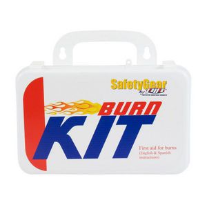 Burn Kit, Wall Mount, 10 Components, Plastic Case