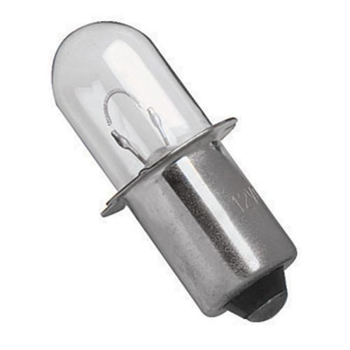 Replacement Flashlight Bulb, 18 VDC, Xenon Bulb, Push-In Base, 325 Lumens, 0.4 in H x 1.9 in W x 1.8 in D