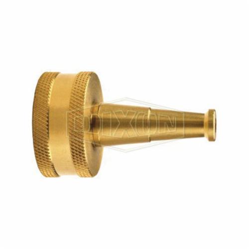Sweeper Nozzle, 3/4 Inch Garden Hose Thread, 2 Inch Overall Length, Brass, Domestic