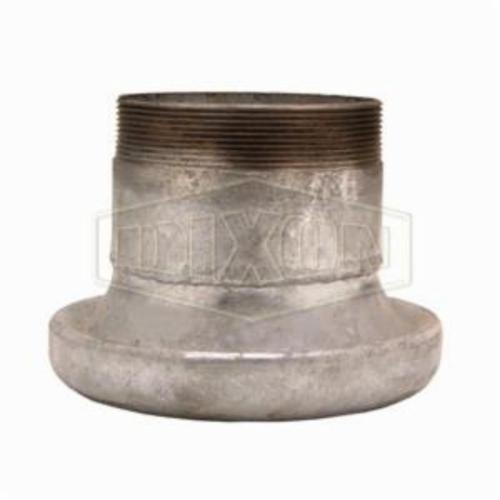 Female Quick Connect Fitting, Type B Industrial, Coupling Fitting/Connector, 6 Inch Nominal, Quick Connect Coupler x MNPT End Style, Steel, Galvanized, Domestic