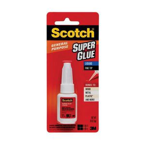 Glue, Liquid, Series: AD110, Squeeze Bottle Container, 0.18 oz Container, Liquid Form, Applicable Materials: Wood, Metal, Rubber, Ceramic, Leather, Brick, Plastic