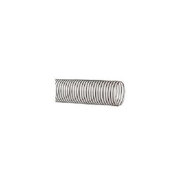 Ducting Hose, Material Handling, Series: URE-CL, Hose End Style, 10 in ID, 10.33 in OD, 25 ft Length, 11 PSI Working, -65 to 225 F, Polyurethane, Clear, Domestic