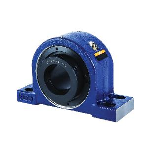 Pillow Block Spherical Roller Bearing Unit, Heavy Duty S2000 Style Solid Block, 6-1/2 in Bore, 20.88 to 23.63 in Bolt Center-to-Center Length, 7-1/2 in Base to Bore Centerline, 26 in Overall Length, 8.83 in Overall Width, 15.38 in Overall Height, Fou