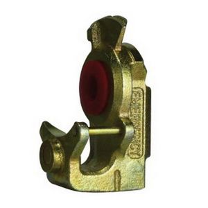Gladhand, Emergency, Specifications: 1/2 Inch FPT Port, Red Polyurethane Seal, Cast Iron, Red